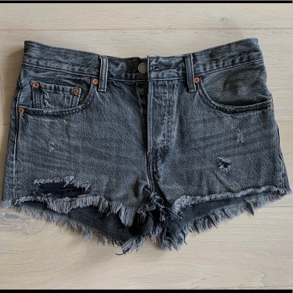 Levi’s Black Denim Shorts